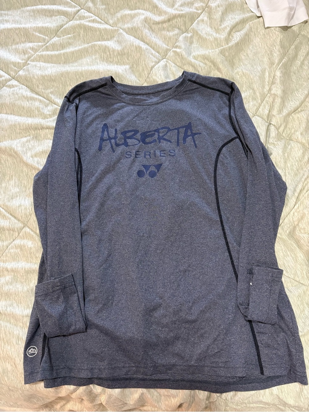 Alberta Series Long Sleeve Tee - Navy